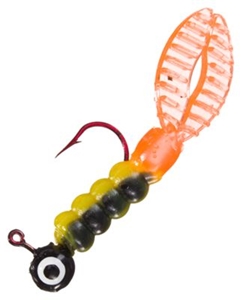 Picture of Bass Pro Shops Tournament Series Crappie Flappie Panfish Grub - Rigged