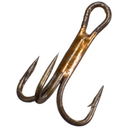 Picture of Eagle Claw 2X Treble Hooks - Bronze