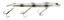 Picture of Suick Weighted Holographic Muskie Thriller Jerkbaits - 9''