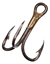 Picture of Eagle Claw Lazer Sharp 2X Treble Hooks