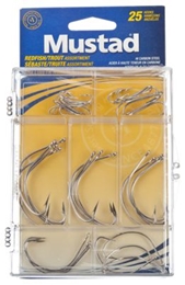 Picture of Mustad 25-Piece Redfish/Trout Hook Assortment