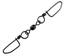 Picture of Offshore Angler Double Snap Swivels
