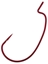Picture of Eagle Claw Lazer Sharp Extra Wide Gap Worm Hook - L7013