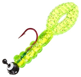 Picture of Bass Pro Shops Tournament Series Crappie Flappie Panfish Grub - Rigged