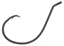 Picture of Eagle Claw Lazer Sharp Circle Inline Hook - L2222