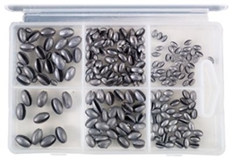 Picture of Bass Pro Shops XPS 210-Piece Clam Shot Sinker Kit