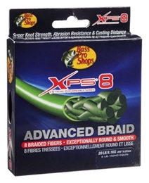Picture of Bass Pro Shops XPS 8 Advanced Braid Fishing Line - 150 Yards - Green