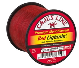 Picture of Cajun Line Cajun Red Lightnin' Monofilament Line - 1/4-lb. Spool