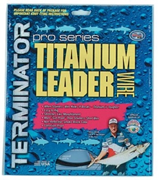 Picture of Terminator Pro Series Single Strand Titanium Leader Wire