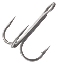 Picture of VMC Round Bend Treble Hooks - 9650